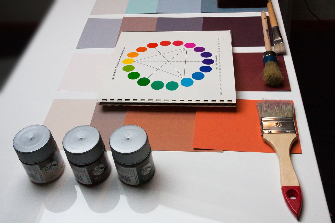 color samples, trend colors, interior design