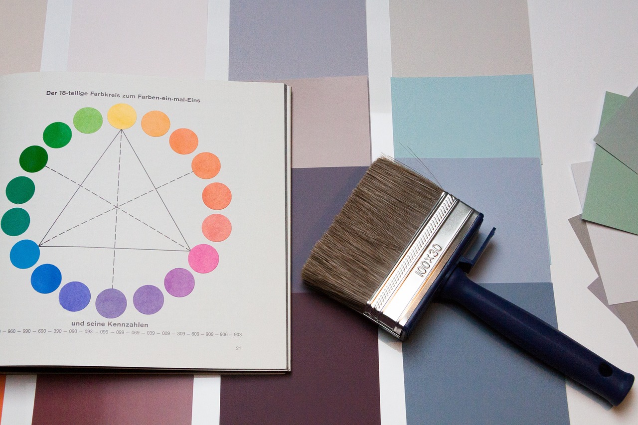 color samples, trend colors, interior design
