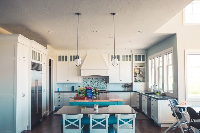 Photo by StockSnap kitchen, interior design, indoors